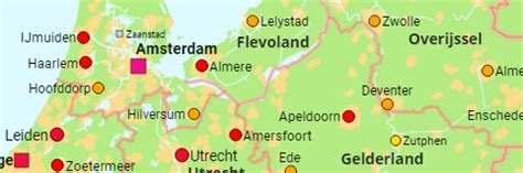 The Netherlands: Provinces, Cities, Municipalities, Urban Centers .